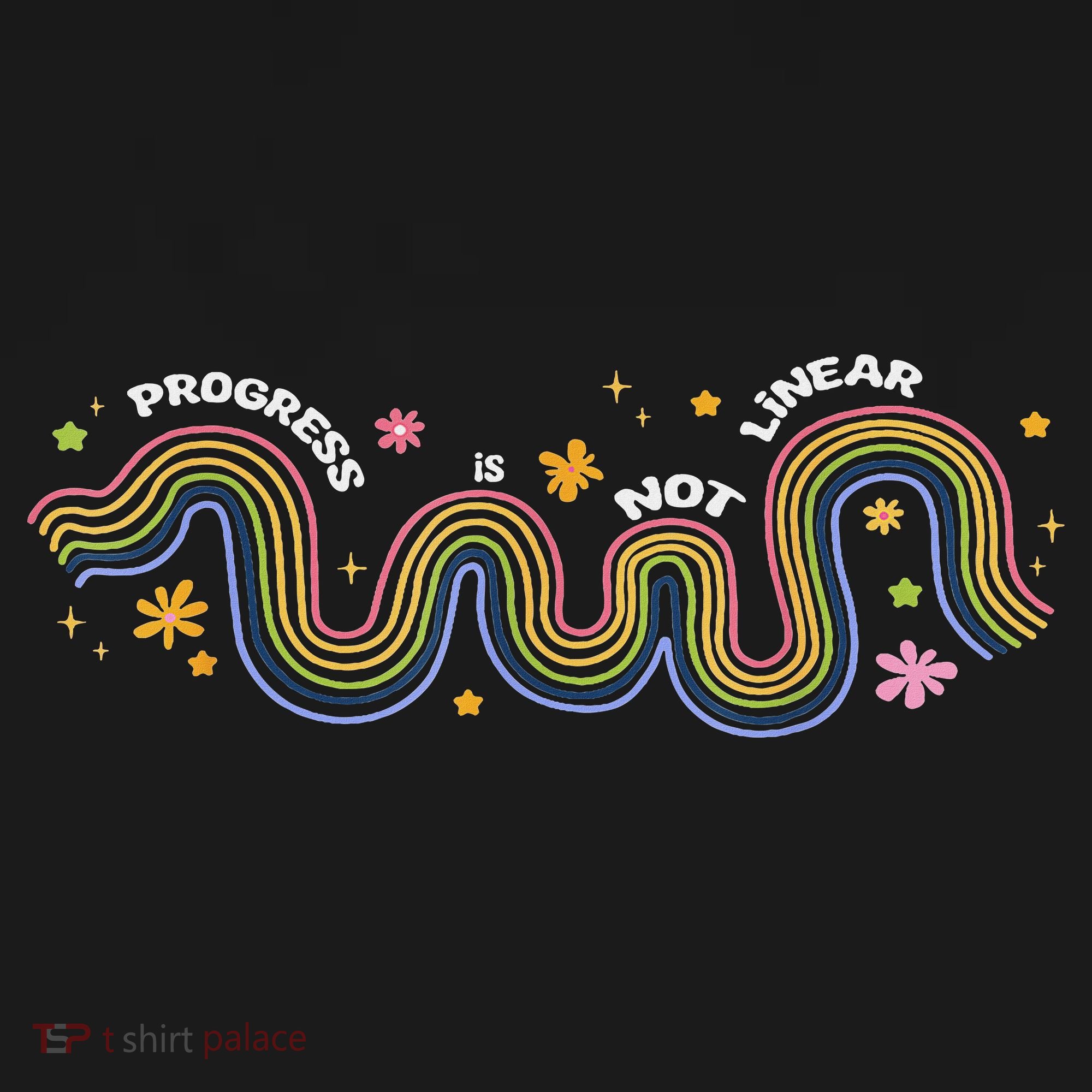Progress Is Not Linear Sped Ed Special Education Teacher Tank Top