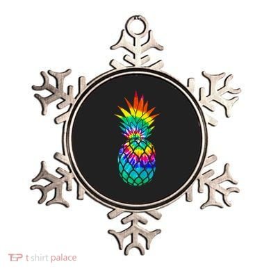 Colorful Dyed Pineapple Ornament