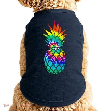 Colorful Dyed Pineapple Doggie Tank
