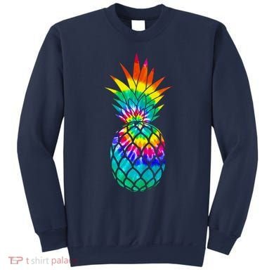 Colorful Dyed Pineapple Sweatshirt