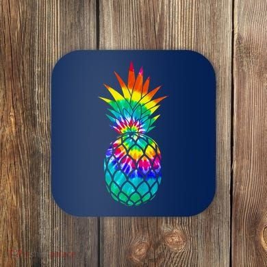 Colorful Dyed Pineapple Coaster