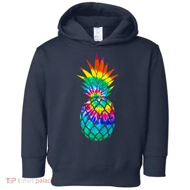 Colorful Dyed Pineapple Toddler Hoodie