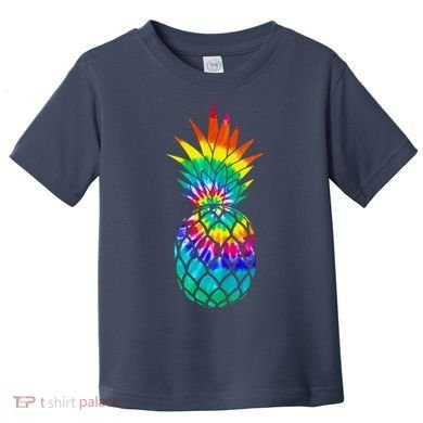 Colorful Dyed Pineapple Toddler T-Shirt
