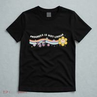 Progress Is Not Linear Retro Special Ed Teacher T-Shirt thumb 5