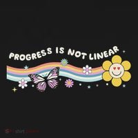 Progress Is Not Linear Retro Special Ed Teacher Backpack thumb 2
