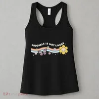 Progress Is Not Linear Retro Special Ed Teacher Women's Tank Top thumb 3