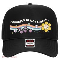 Progress Is Not Linear Retro Special Ed Teacher Hat thumb 0