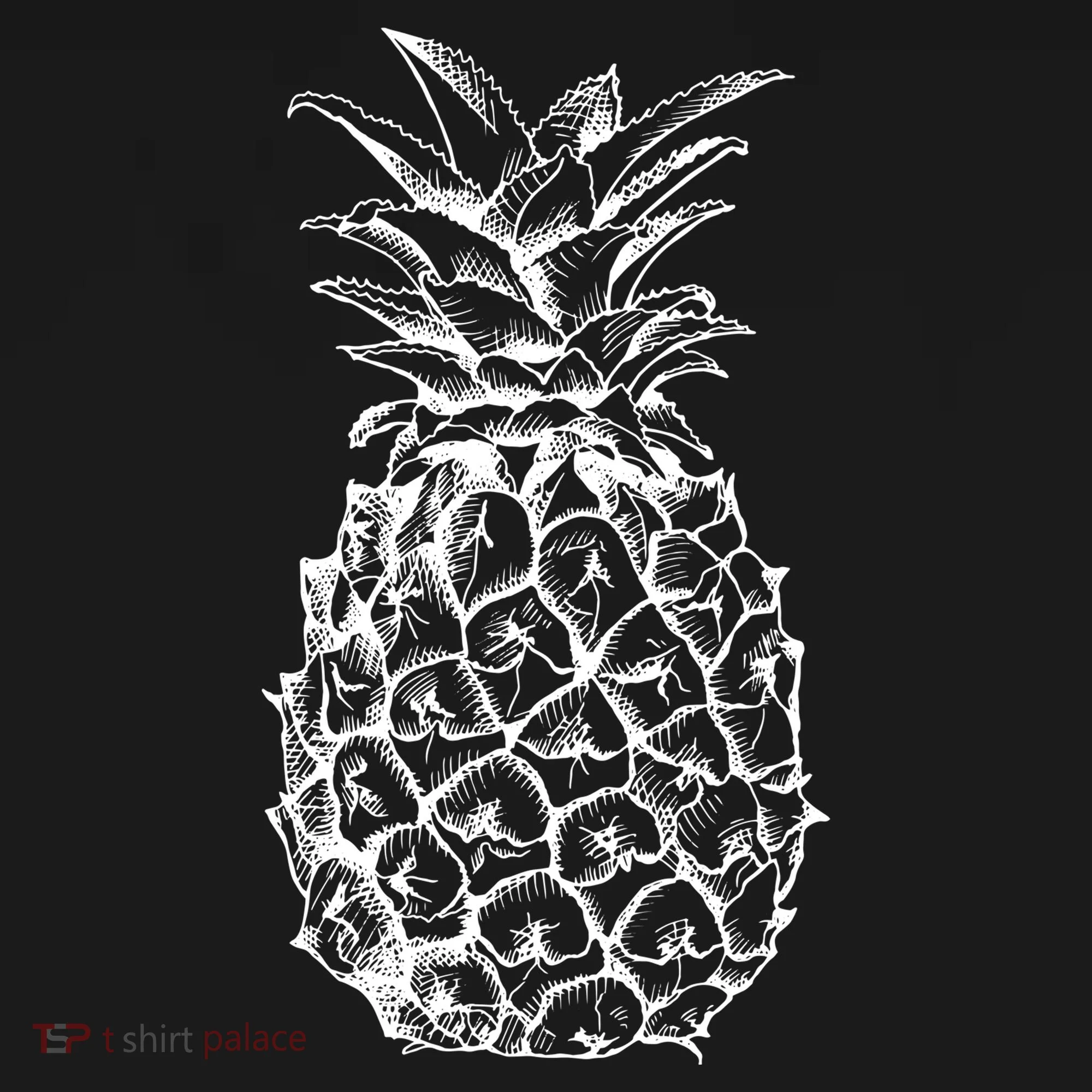 Simple Pineapple Women's Hoodie