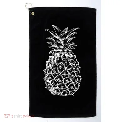 Simple Pineapple Golf Towel