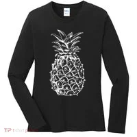 Simple Pineapple Women's Long Sleeve Shirt thumb 0