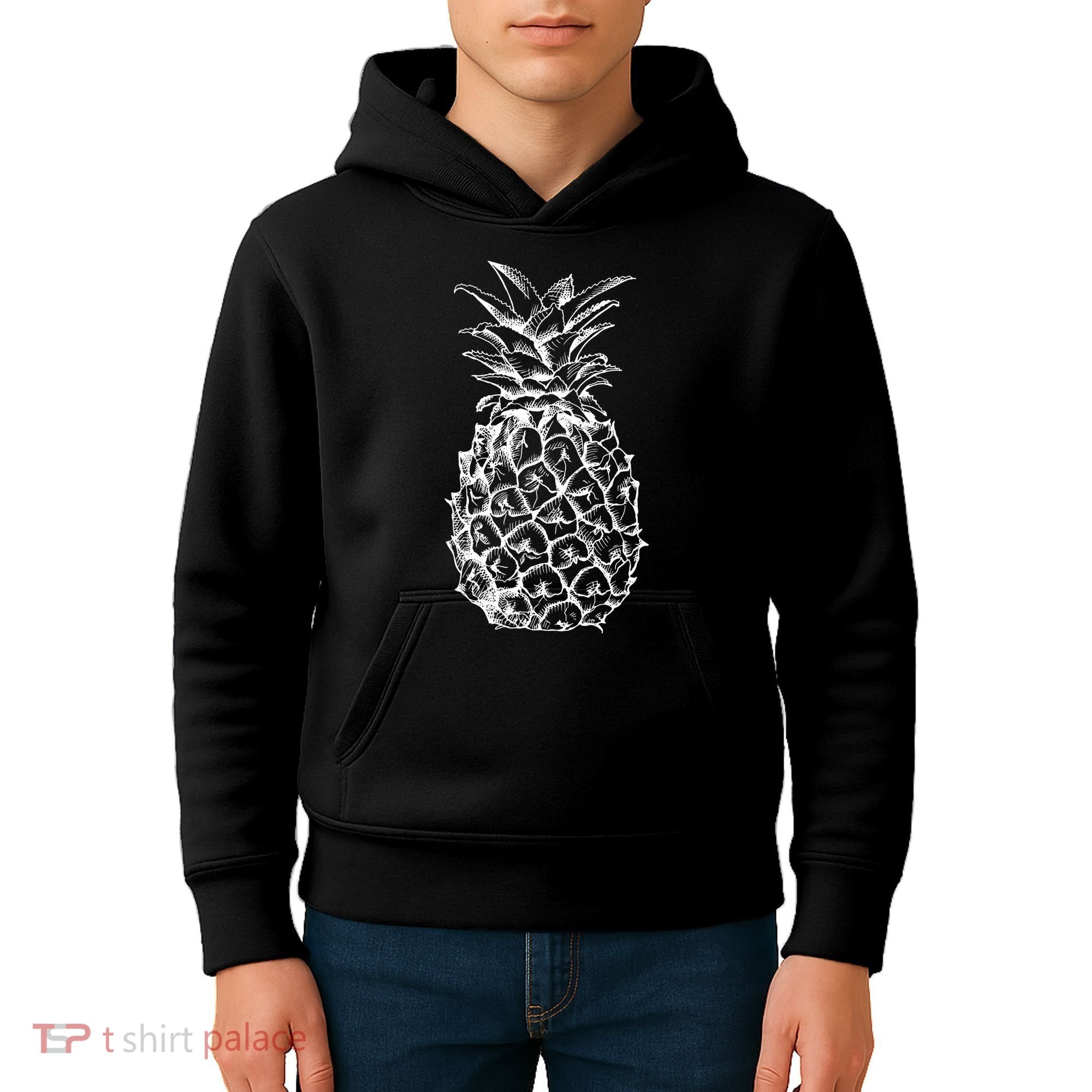 Simple Pineapple Kids Hoodie