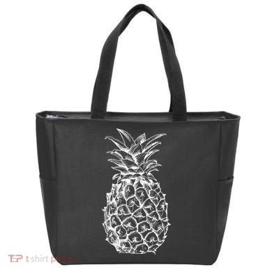 Simple Pineapple Tote Bag