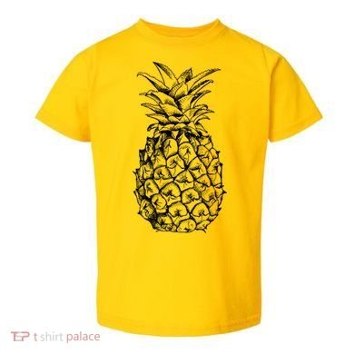 Simple Pineapple Toddler T-Shirt