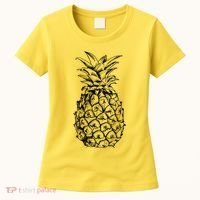 Simple Pineapple Women's T-Shirt thumb 0