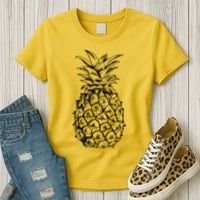 Simple Pineapple Women's T-Shirt thumb 3