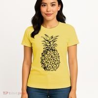 Simple Pineapple Women's T-Shirt thumb 4