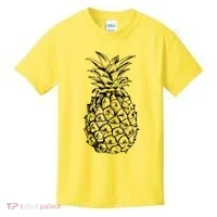 Simple Pineapple Kids T-Shirt thumb 0