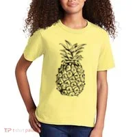 Simple Pineapple Kids T-Shirt thumb 2