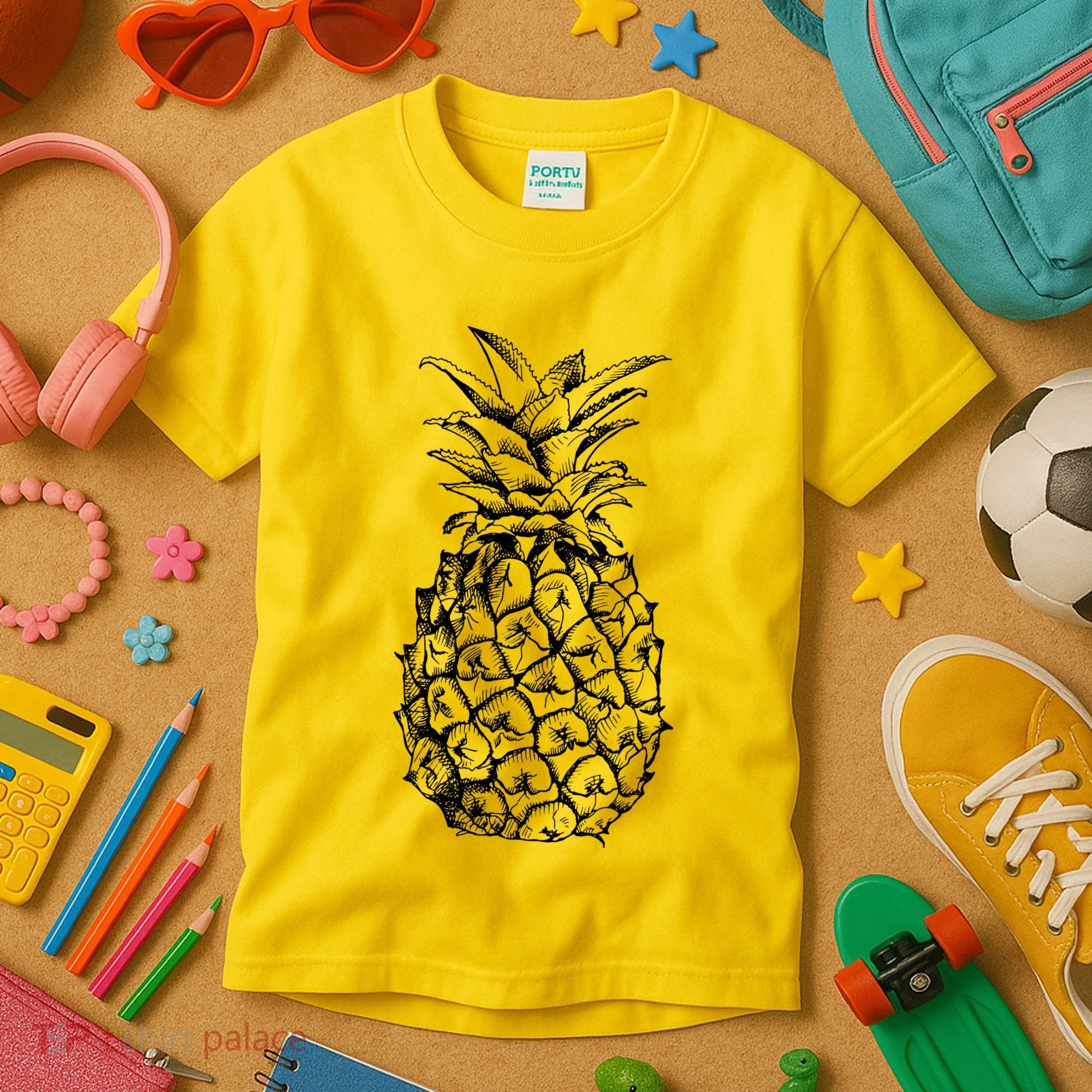 Simple Pineapple Kids T-Shirt