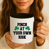 Pinch at your own risk Coffee Mug thumb 3