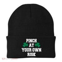 Pinch at your own risk Beanie thumb 0