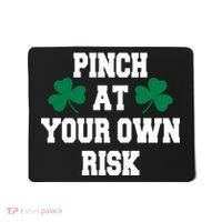 Pinch at your own risk Mousepad thumb 0