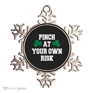 Pinch at your own risk Ornament