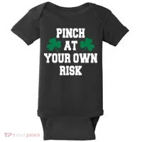 Pinch at your own risk Baby Bodysuit thumb 0