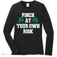 Pinch at your own risk Women's Long Sleeve Shirt thumb 0