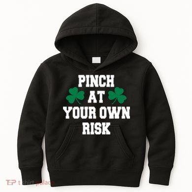 Pinch at your own risk Kids Hoodie