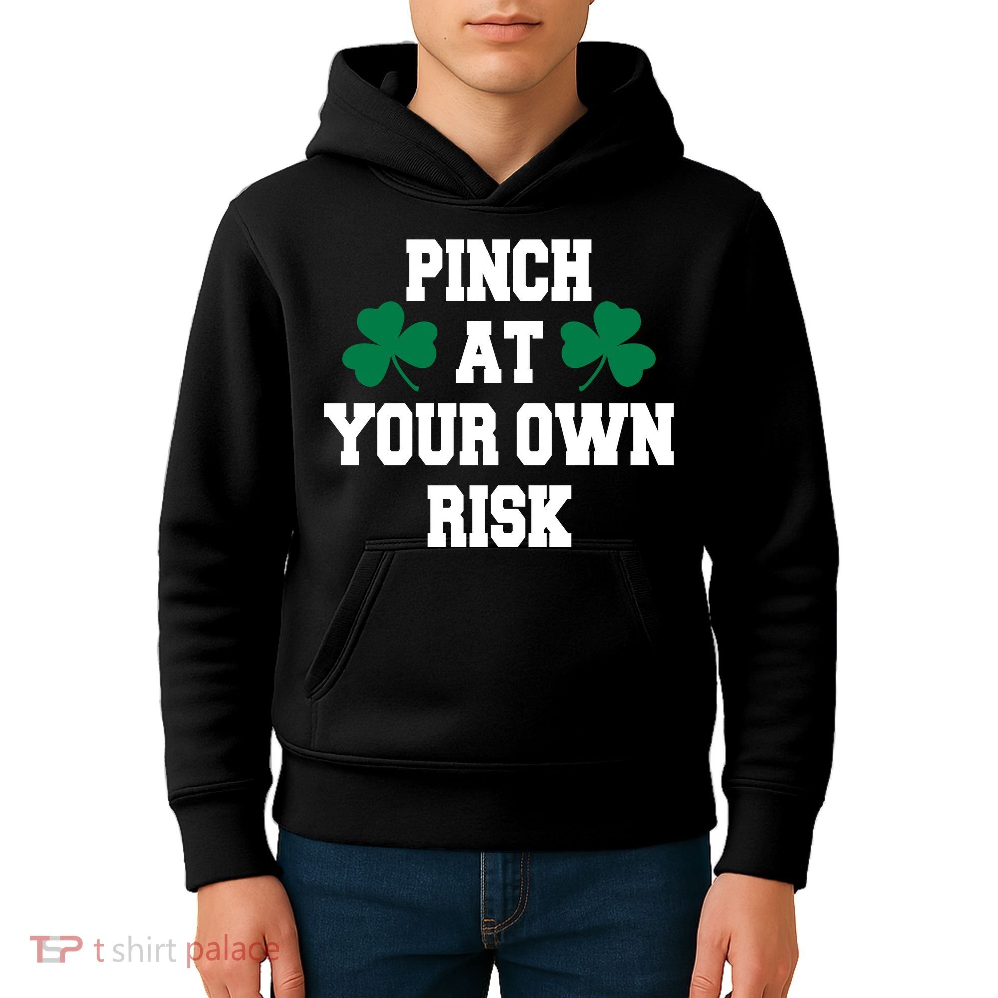 Pinch at your own risk Kids Hoodie