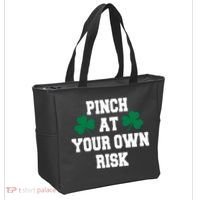 Pinch at your own risk Tote Bag thumb 2