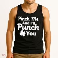 Pinch Me And I'll Punch You Tank Top thumb 3