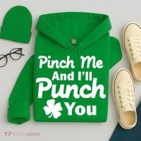 Pinch Me And I'll Punch You Hoodie thumb 4