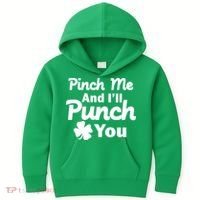 Pinch Me And I'll Punch You Kids Hoodie thumb 0