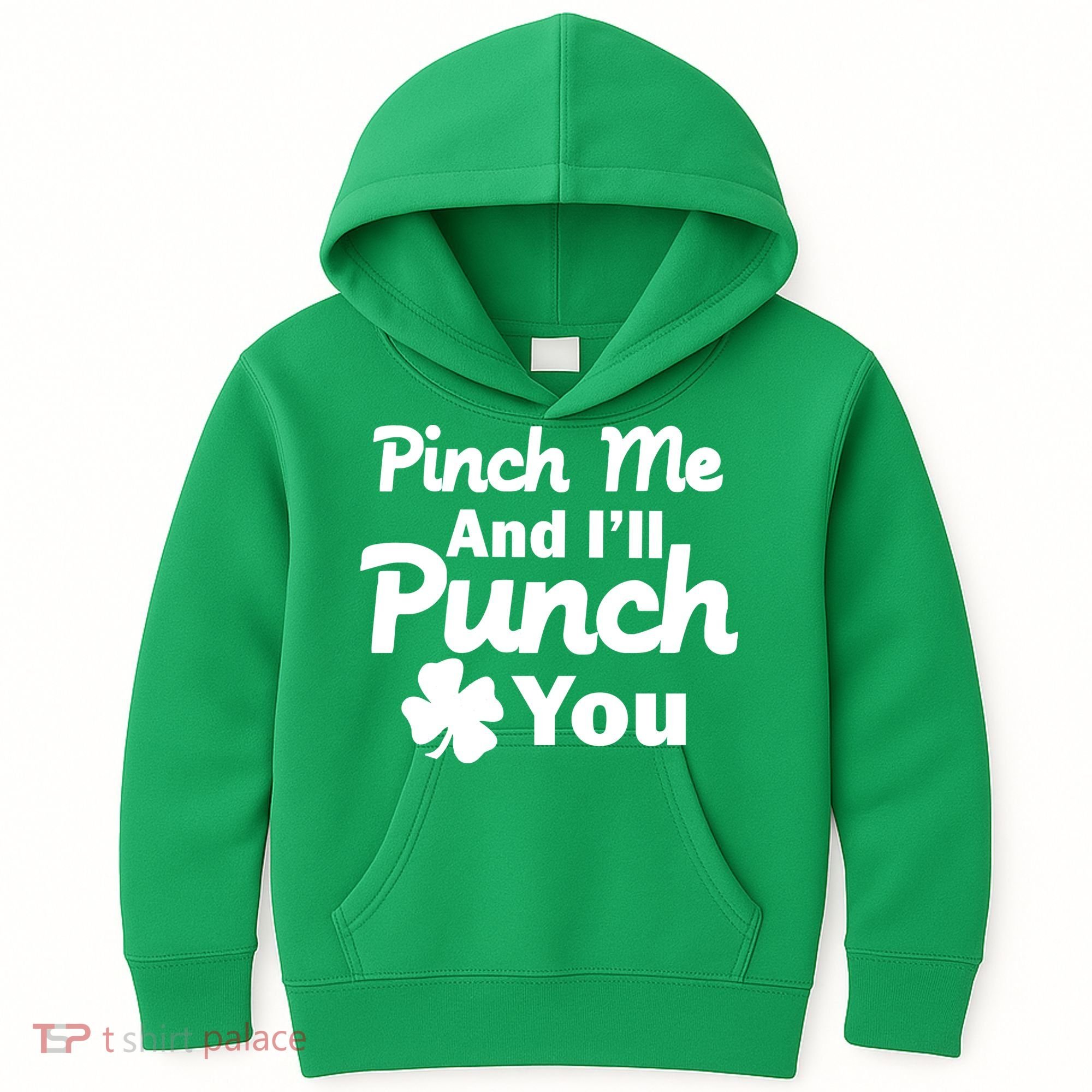 Pinch Me And I'll Punch You Kids Hoodie