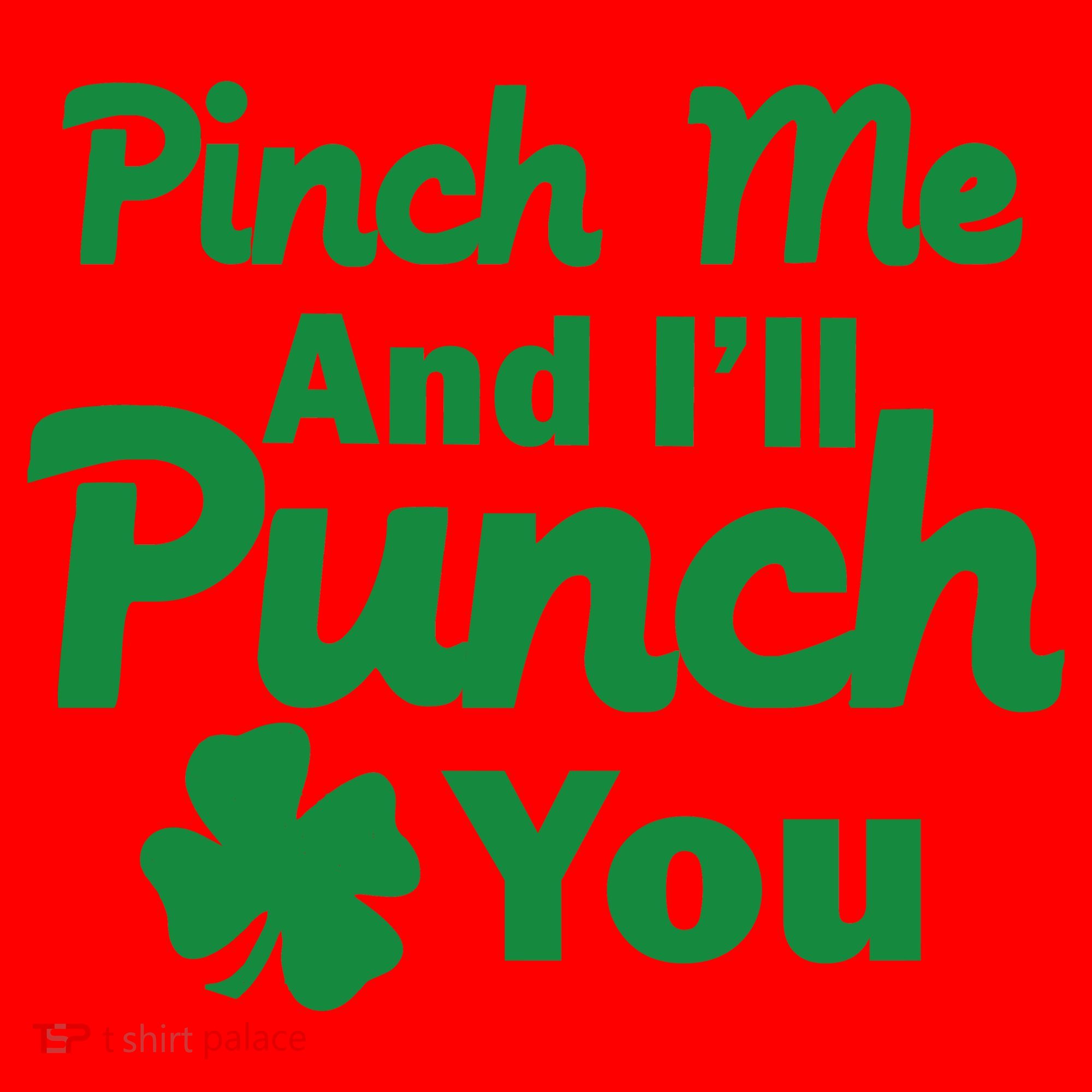 Pinch Me And I'll Punch You Santa Hat