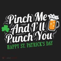 Pinch Me And I'll Punch You St Patrick's Day Women's Sweatshirt thumb 2
