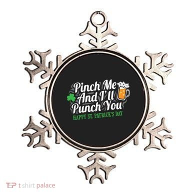 Pinch Me And I'll Punch You St Patrick's Day Ornament