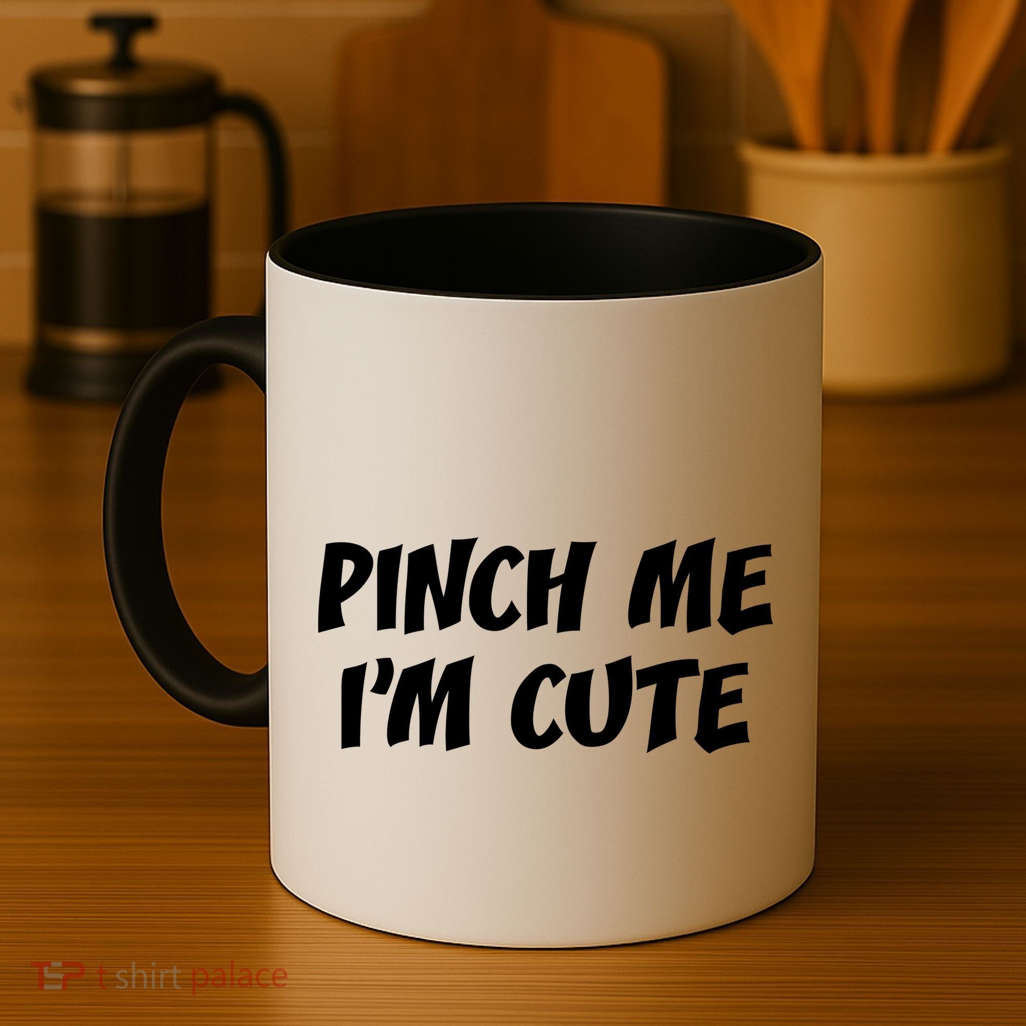 Pinch Me I'm Cute Coffee Mug