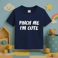 Pinch Me I'm Cute Toddler T-Shirt thumb 3