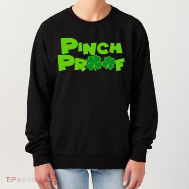 Pinch Proof Irish Shamrocks Women's Sweatshirt