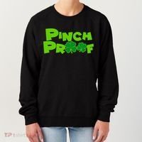 Pinch Proof Irish Shamrocks Women's Sweatshirt thumb 0