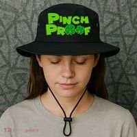 Pinch Proof Irish Shamrocks Bucket Hat thumb 3
