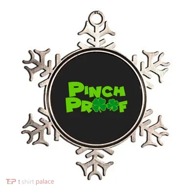 Pinch Proof Irish Shamrocks Ornament
