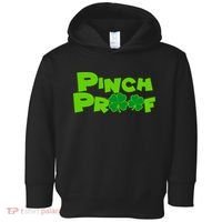 Pinch Proof Irish Shamrocks Toddler Hoodie thumb 0