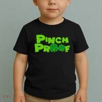 Pinch Proof Irish Shamrocks Toddler T-Shirt thumb 2