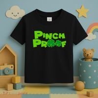 Pinch Proof Irish Shamrocks Toddler T-Shirt thumb 3