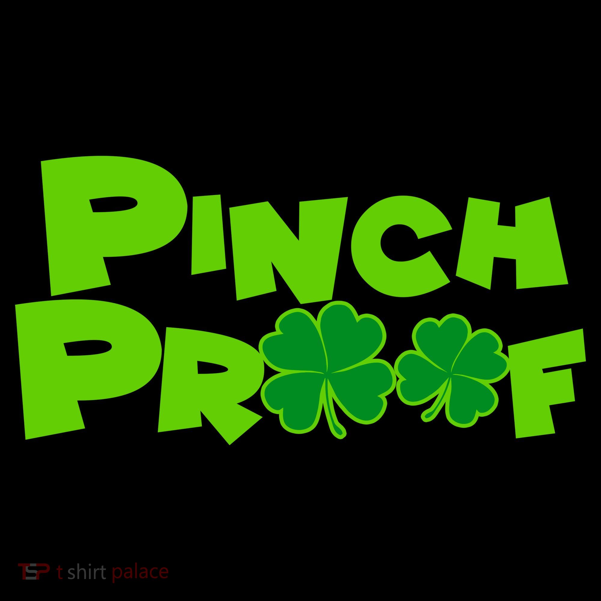 Pinch Proof Irish Shamrocks Toddler T-Shirt