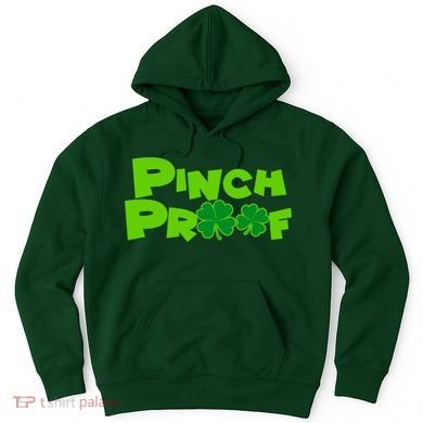 Pinch Proof Irish Shamrocks Hoodie